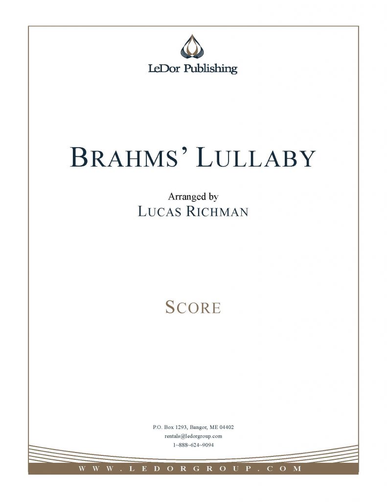 Brahms' Lullaby - LeDor Publishing